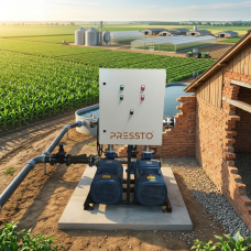 Насосна станція для зрошення полів та агрофірм | забір води з озера або резервуара