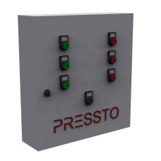 Шафа з частотним керуванням 3-х насосів від 1,5 кВт до 90 кВт