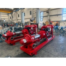 Дизельная насосная станция пожаротушения TEKNOPOMP, сертифицированная 